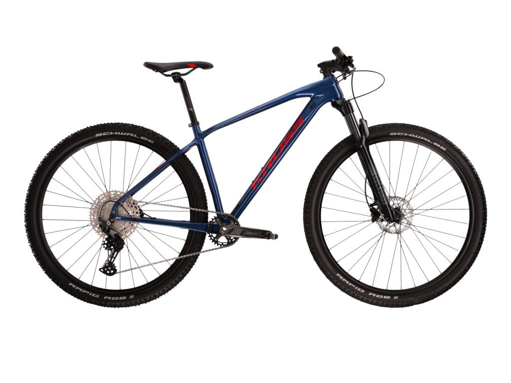Horské kolo KROSS Level 7.0 29" modrá/červená 19"