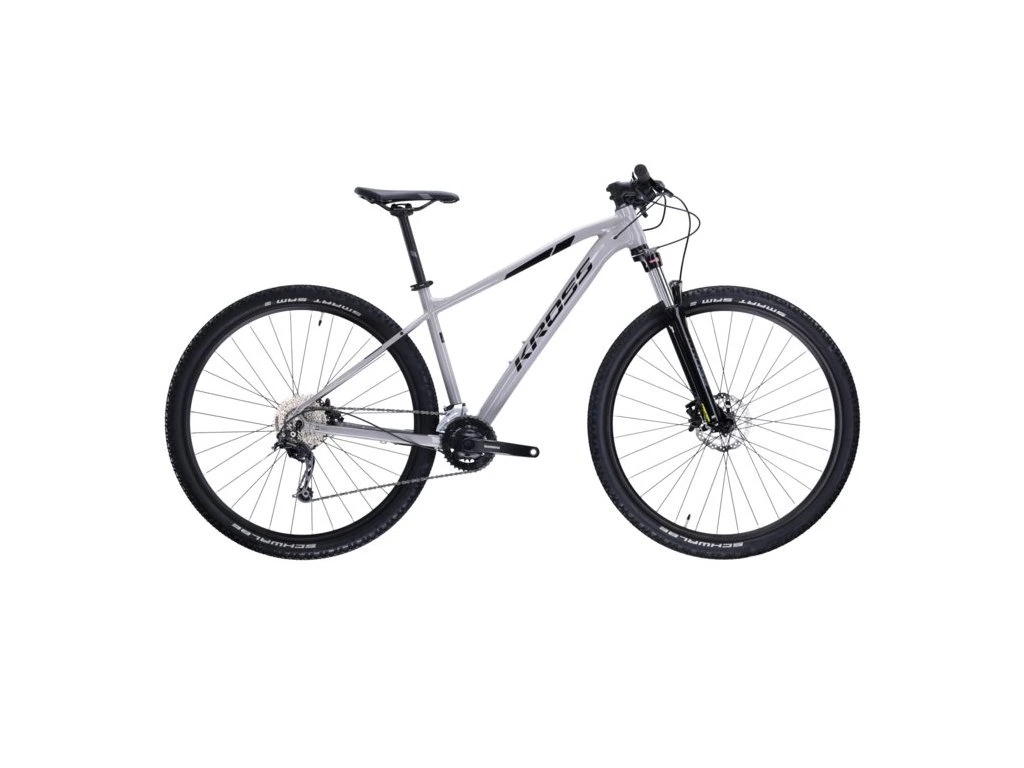 Horské kolo KROSS Level 3 29" šedá 17"
