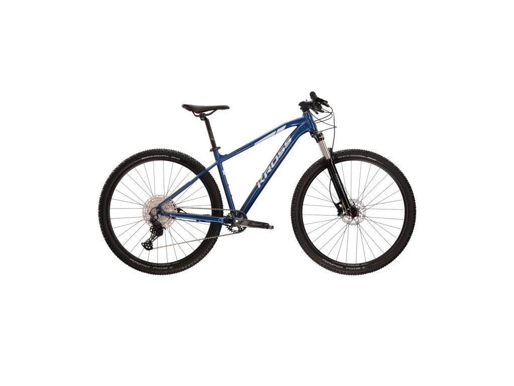 Horské kolo KROSS Level 5.0 29" modrá/stříbrná 19"